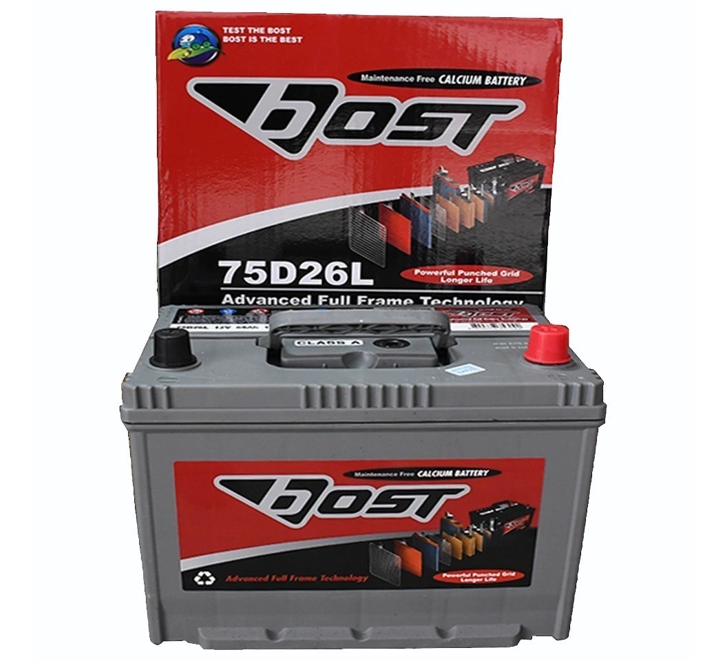 BOST (KOREA) NS70L – MAINTENANCE-FREE BATTERY FOR PETROL & DIESEL VEHICLES